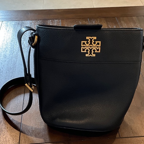 Tory Burch Black Leather Shoulder Bag - Picture 3 of 9